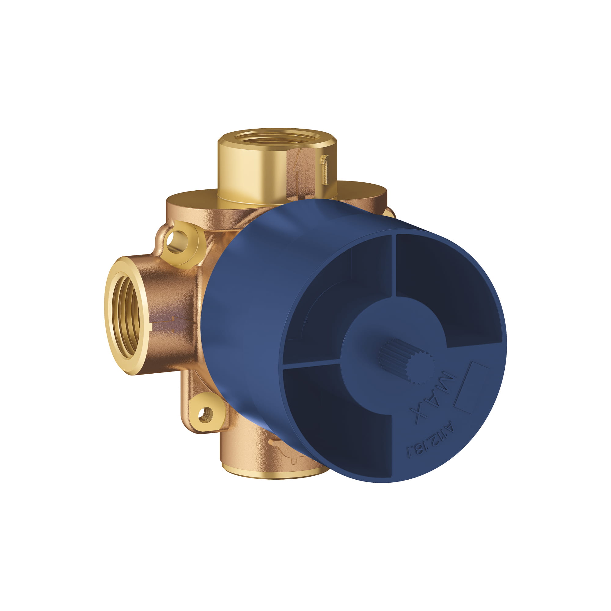 3Way Diverter RoughIn Valve (Shared Functions)